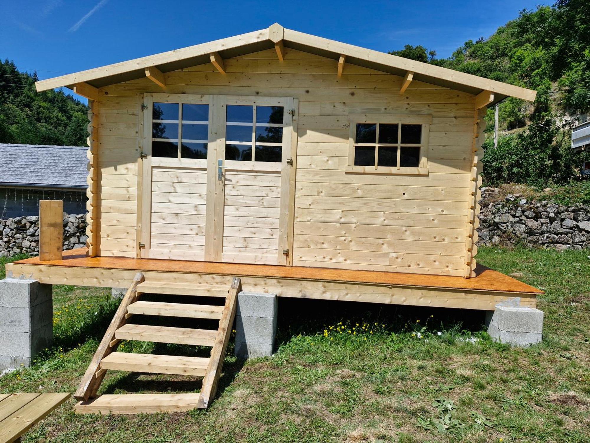 La Cabane Des Lucioles Saint-Julien-Boutieres Esterno foto